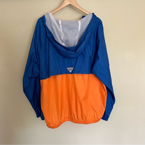 COLUMBIA PFG Hooded Pullover Windbreaker XL - Picture 5 of 6